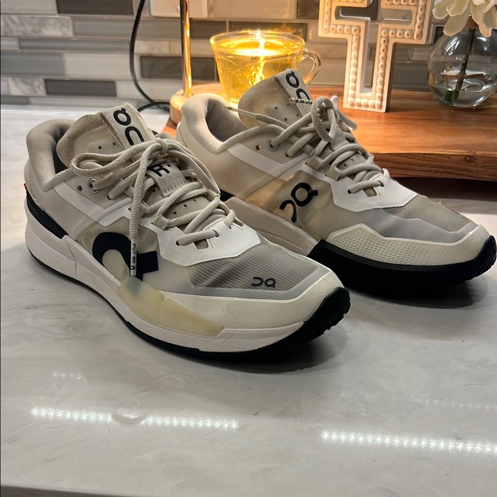COPY - On Running Men's Cream and Black Sneakers